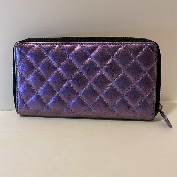 Iridescent Purple Wallet - Picture 4 of 7